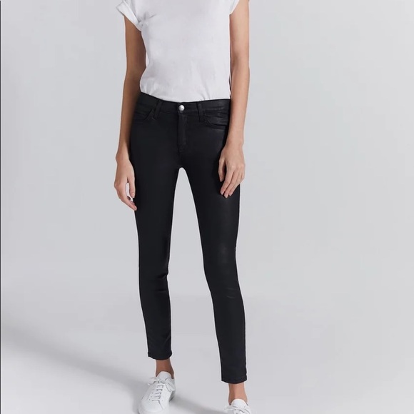 CURRENT/ELLIOTT:Stiletto Skinny Black Coated Sz:31 - Picture 6 of 6